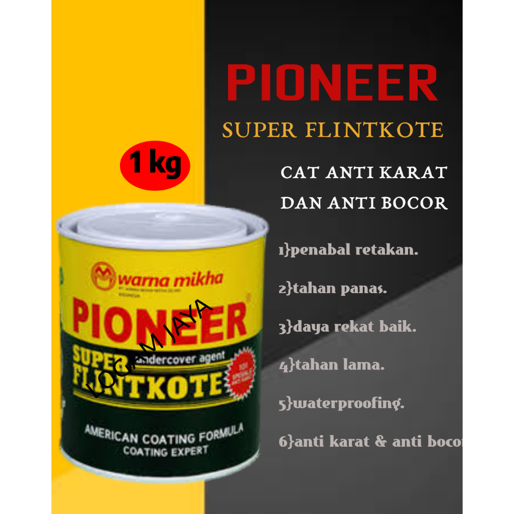 FLINKOTE PIONEER ANTI KARAT & ANTI BOCOR/FLINKOTE PIONEER 1KG