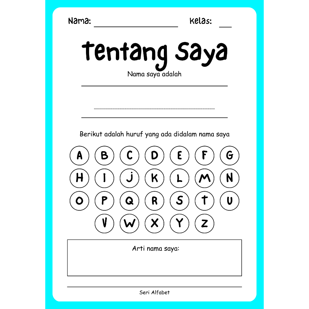 

Mengenal Abjad