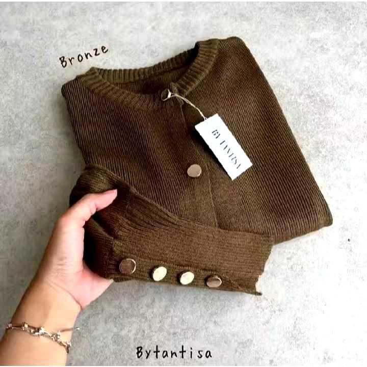 cuci gudang baju atasan wanita terbaru cardigan rajut premium