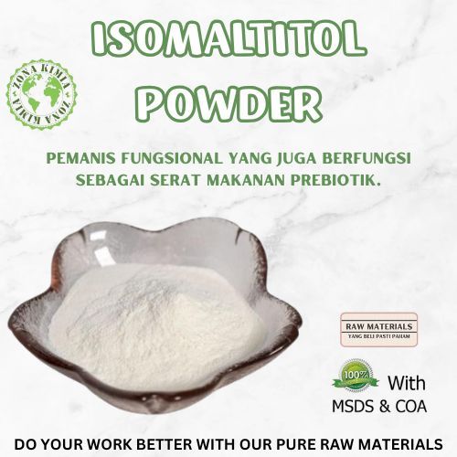 

Serat Makanan Prebiotik Isomaltitol Powder 500gr / IMO Powder Food Grade High Quality