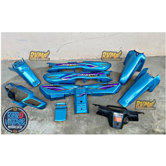 Paket Body Halus Honda Grand Impressa Astrea Biru Victor Grand Body honda grand sabit / Body Legenda
