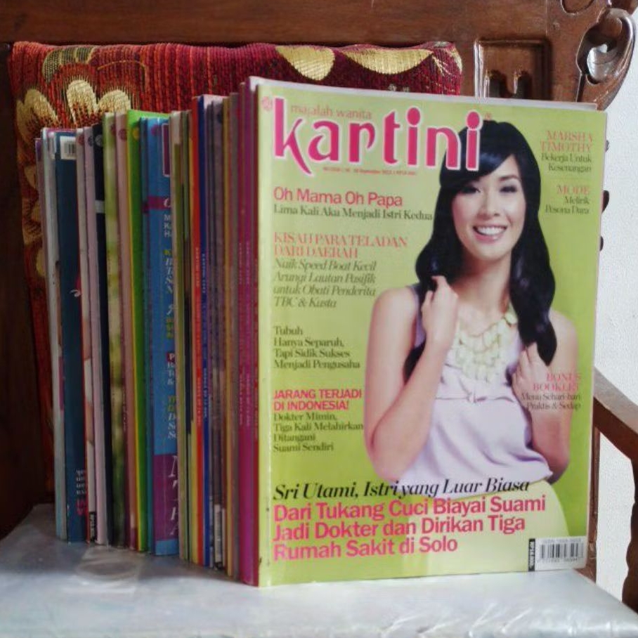 Majalah Original Kartini Bekas Boleh Beli Satuan