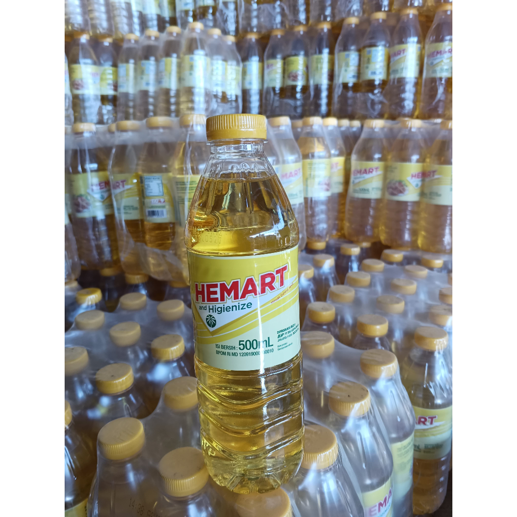 Minyak Goreng Hemart Botol 500ml / Minyak Goreng 500ml