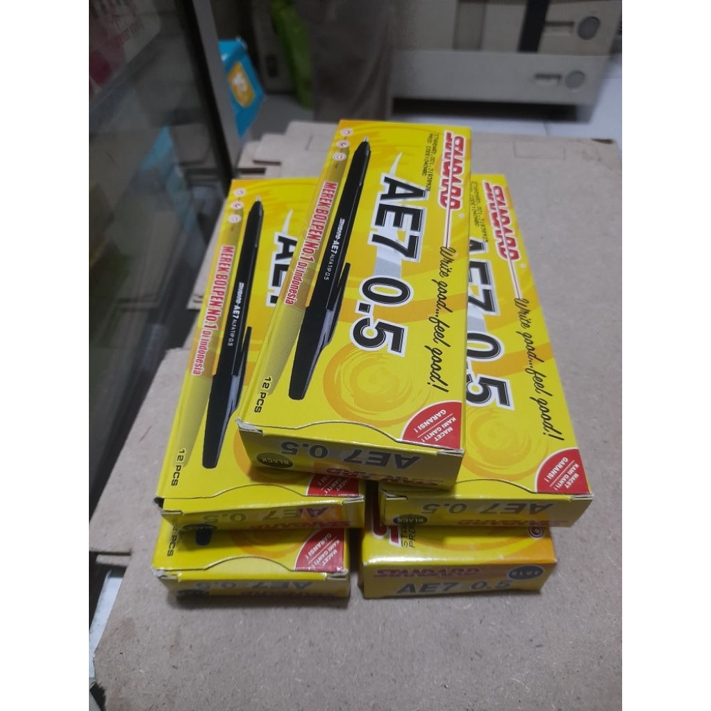 

Jual Pulpen Standar AE7 /Hitam