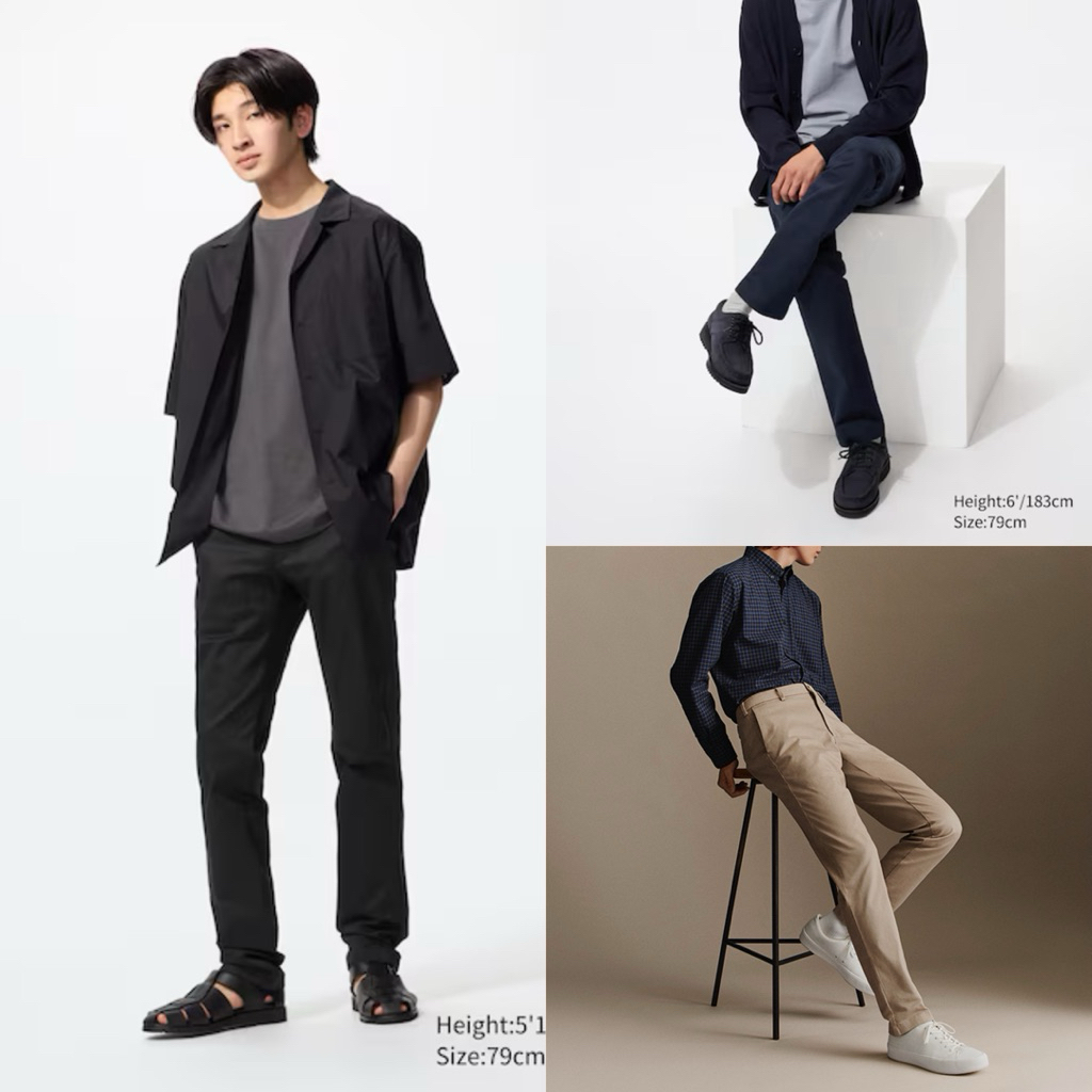 UNIQLO SLIM FIT CHINO PANTS / CELANA CHINO UNIQLO