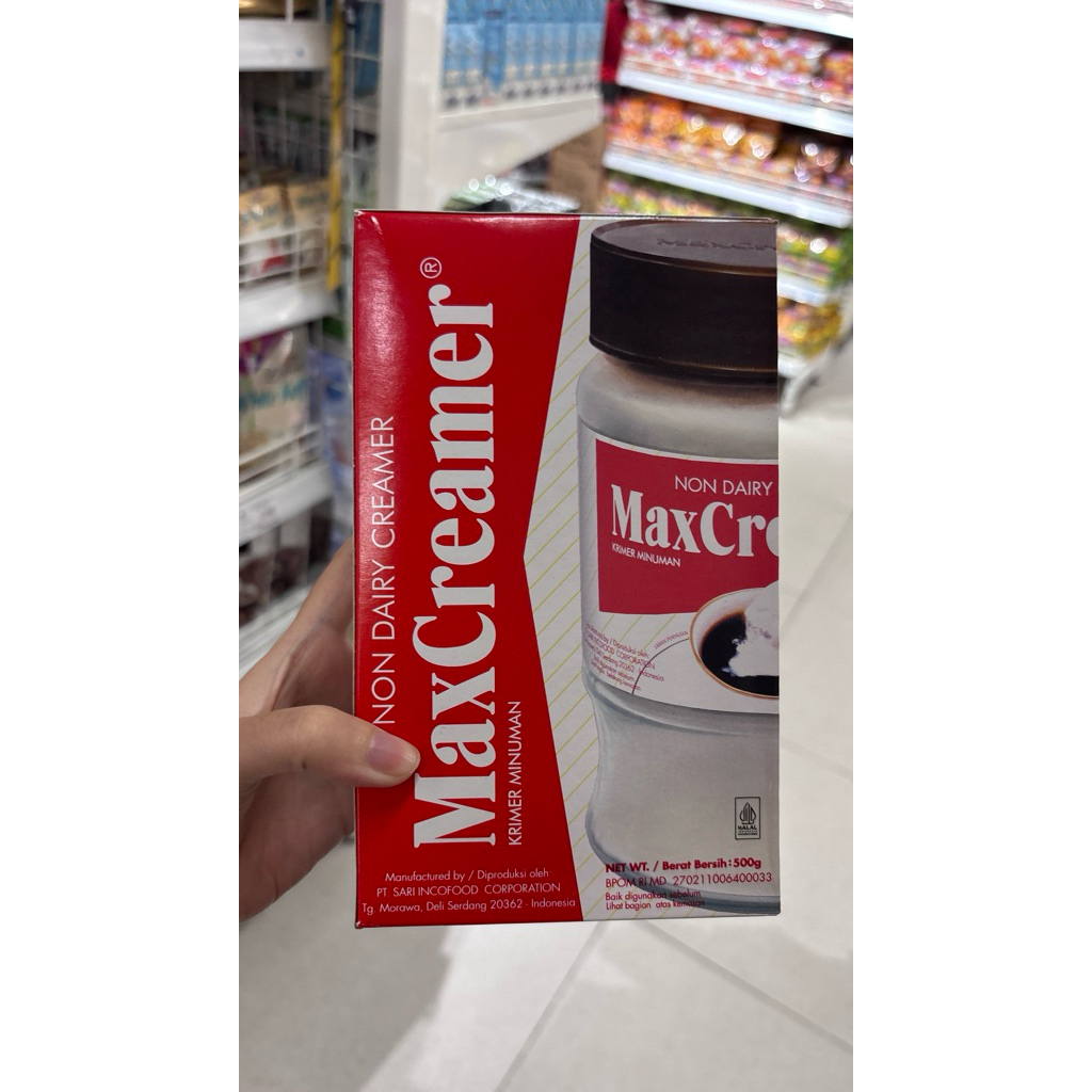 

maxcreamer redy stok