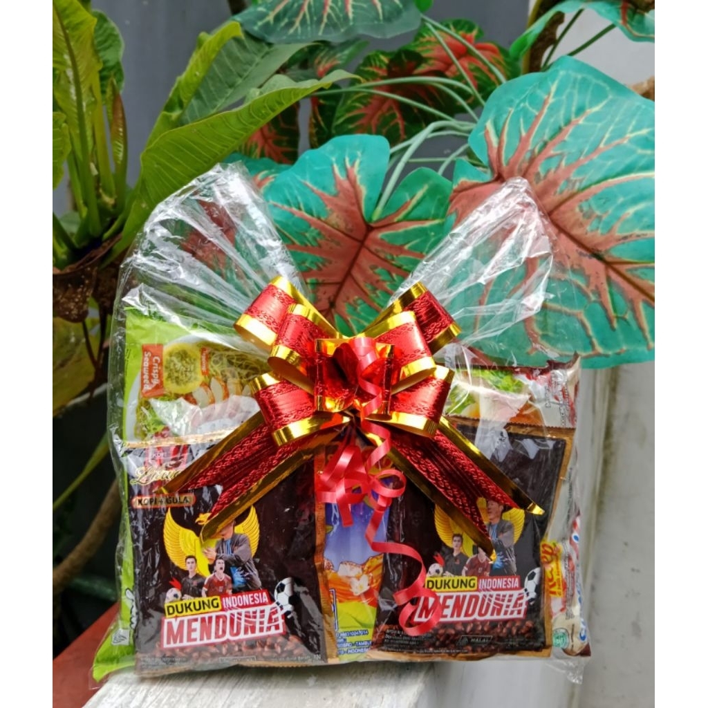 

Parcel Sembako Mini /Bingkisan Sembako Mini/Salin Sok /Souvenir Wedding/Souvenir Ultah/Salin Sok Bali