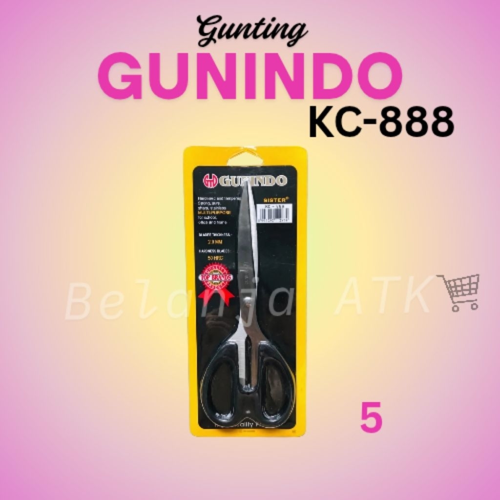 

[Eceran&Grosir] Gunting GUNINDO Series KC-888 - 1 Lusin OSS/SPL/SPM/KA-838 KS 818