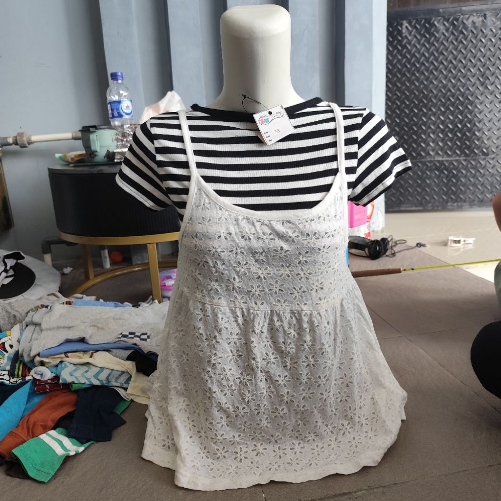 kaos anak perempuan baju baby doll cewe