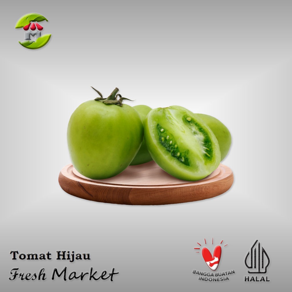 

[DEPOK] Tomat Hijau Pack 450gr - 500gr