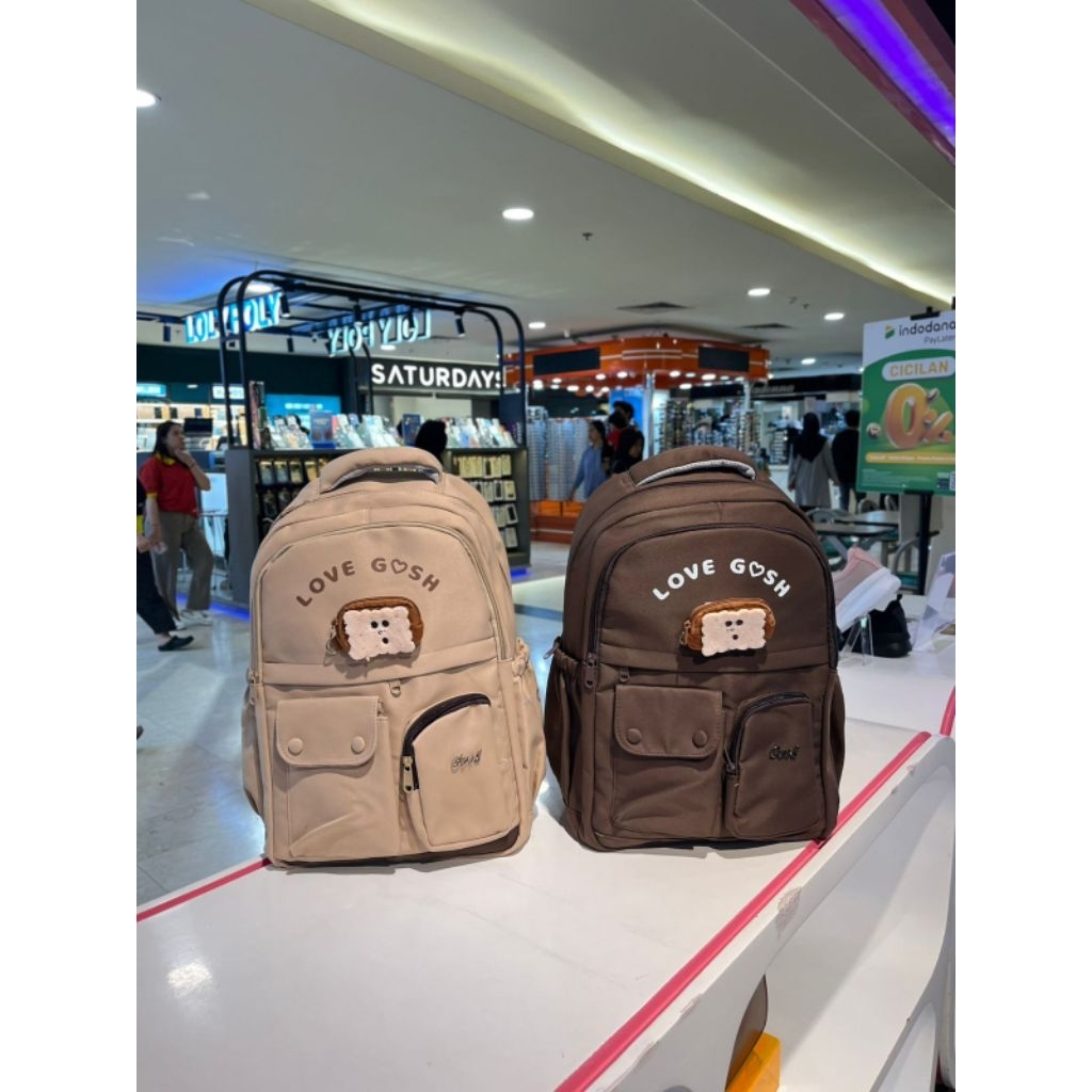 Tas Gosh Ransel art 510 ( cek stok sebelum CO)