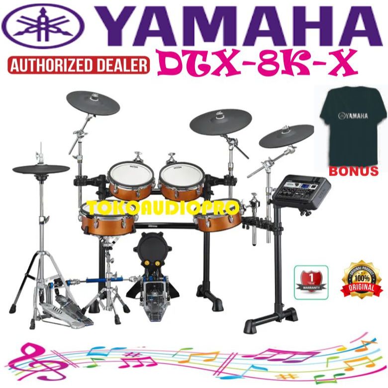 Drum Yamaha DTX8K-x  Digital Drum Set Yamaha DTX-8KX
