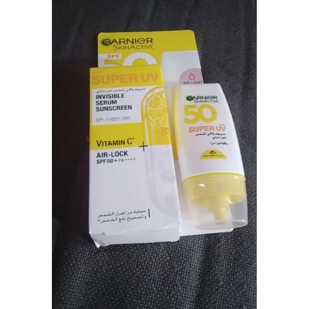 Garnier invisible3 sunscreen spf 50+++