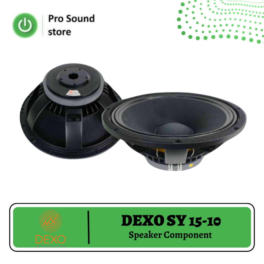 Speaker DEXO SY 15-10 15 Inch / Speaker DEXO SY 15-10 15 IN / Speaker Component
