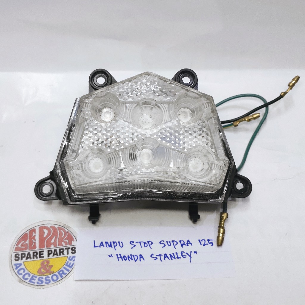 Lampu stop Supra X 125 FI 2014 Led Stop lamp assy Honda Supra X125 K41 original Stanley 33720-K41-N0
