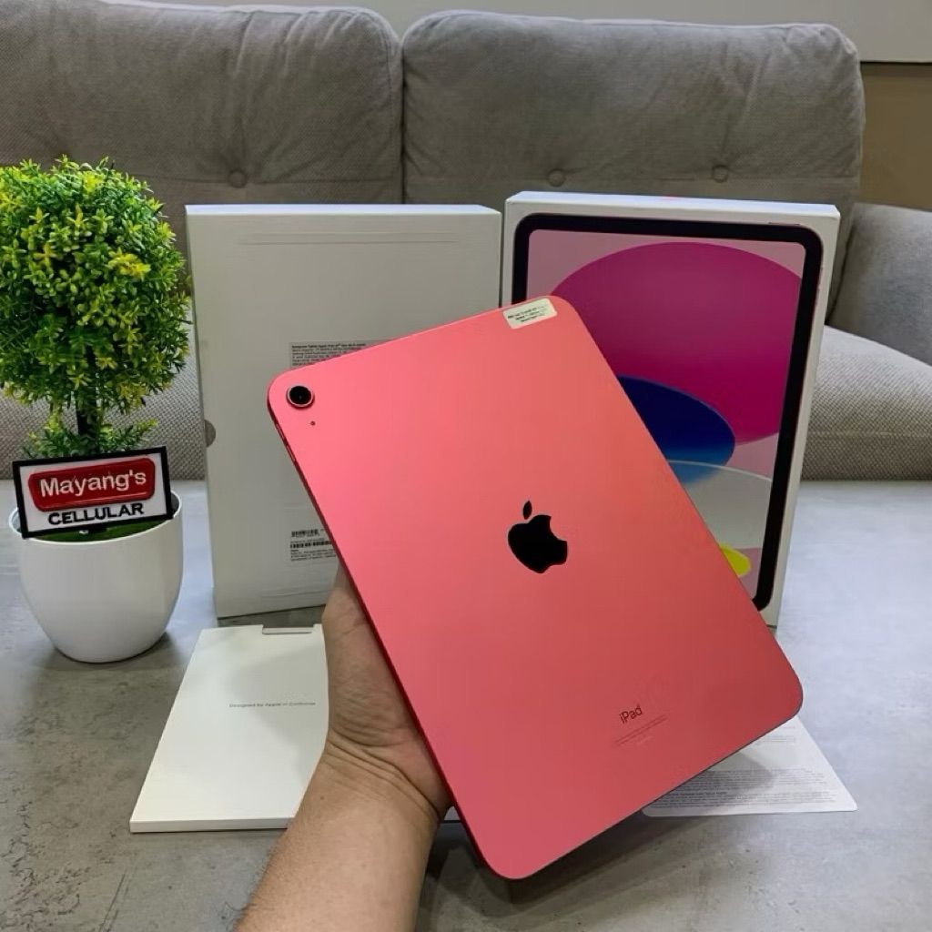 Second ipad 10 64GB 256GB Wifi iBox - ipad 10 Bekas Mulus Lengkap Fullset Original
