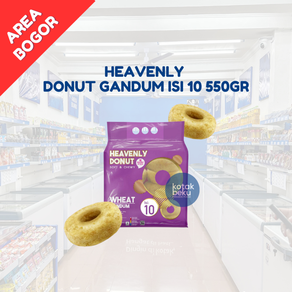 

HEAVENLY DONUT GANDUM ISI 10 550GR