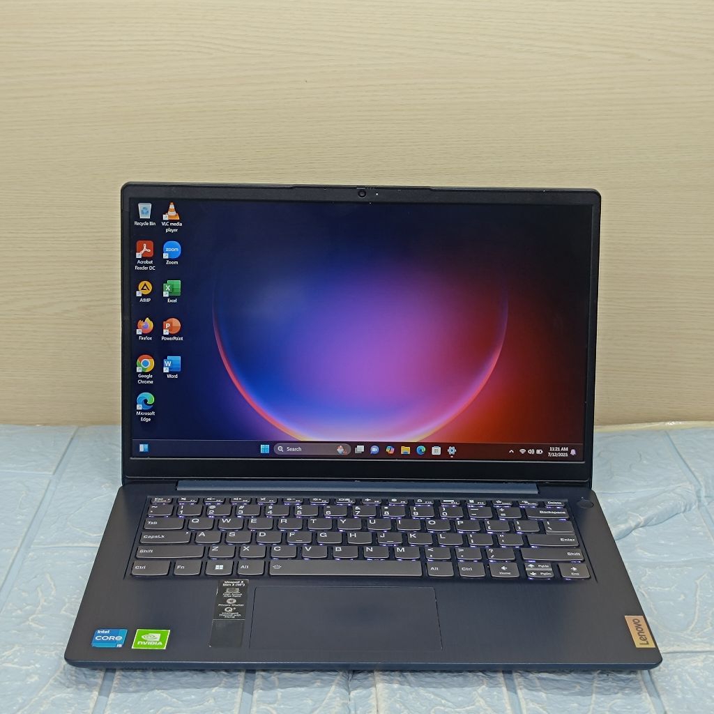 LAPTOP LENOVO IDEAPAD SLIM 3 INTEL CORE I5-1135G7 RAM 8 GB SSD 512 GB MX350