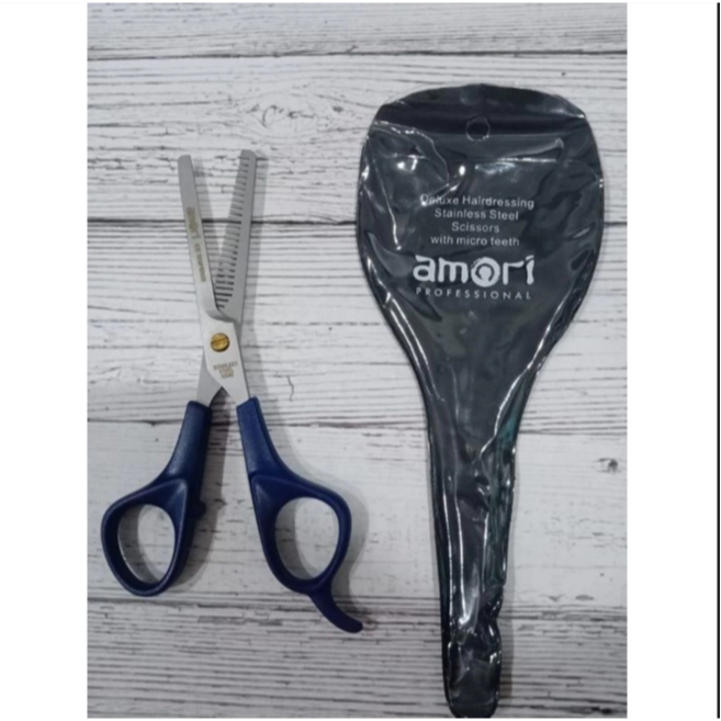 AMORI GUNTING PANGKAS RAMBUT / GUNTING PENIPIS / GERIGI / ZIGZAG