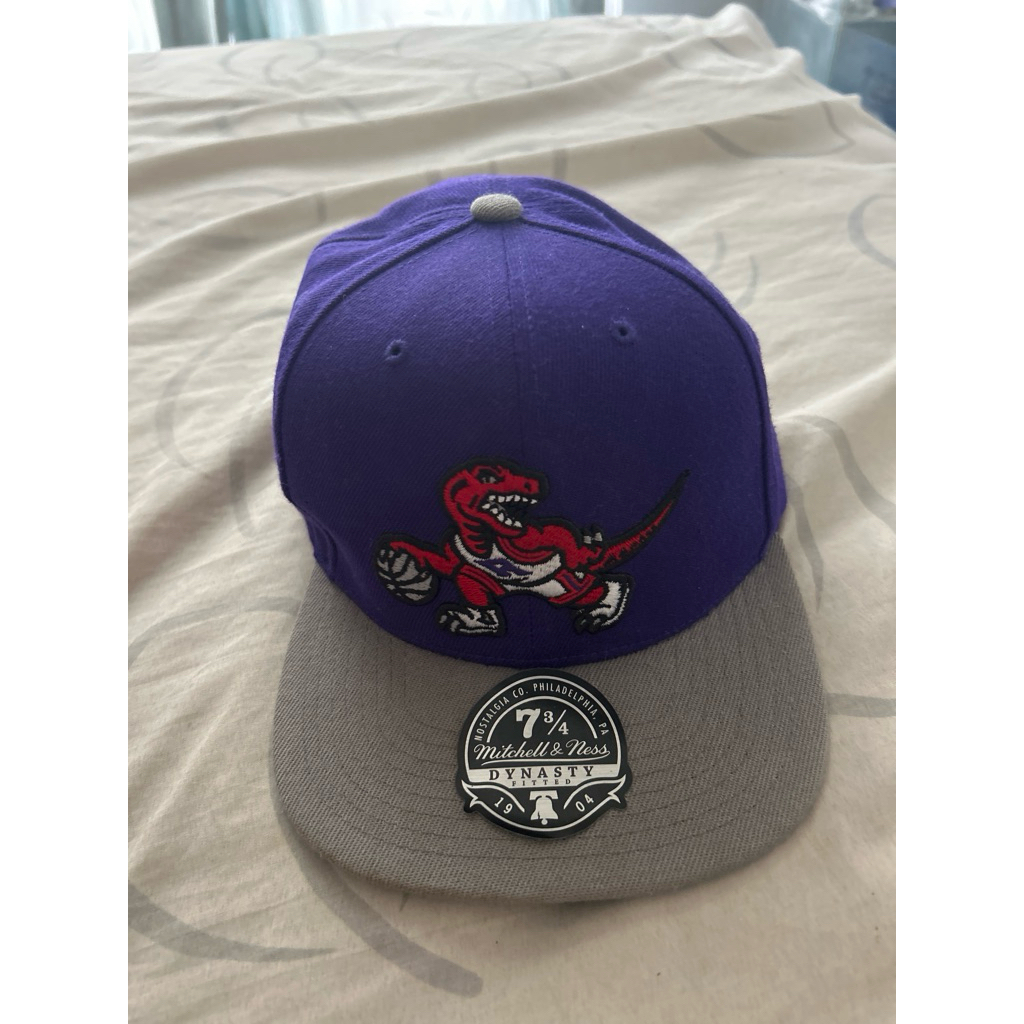 NBA Vintage Toronto Raptors Mitchell and Ness Dynasty Fitted Cap