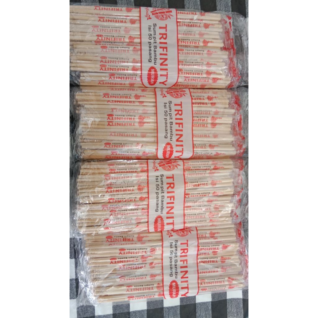 Sumpit bambu Trifinity / Sumpit Makan Higenis