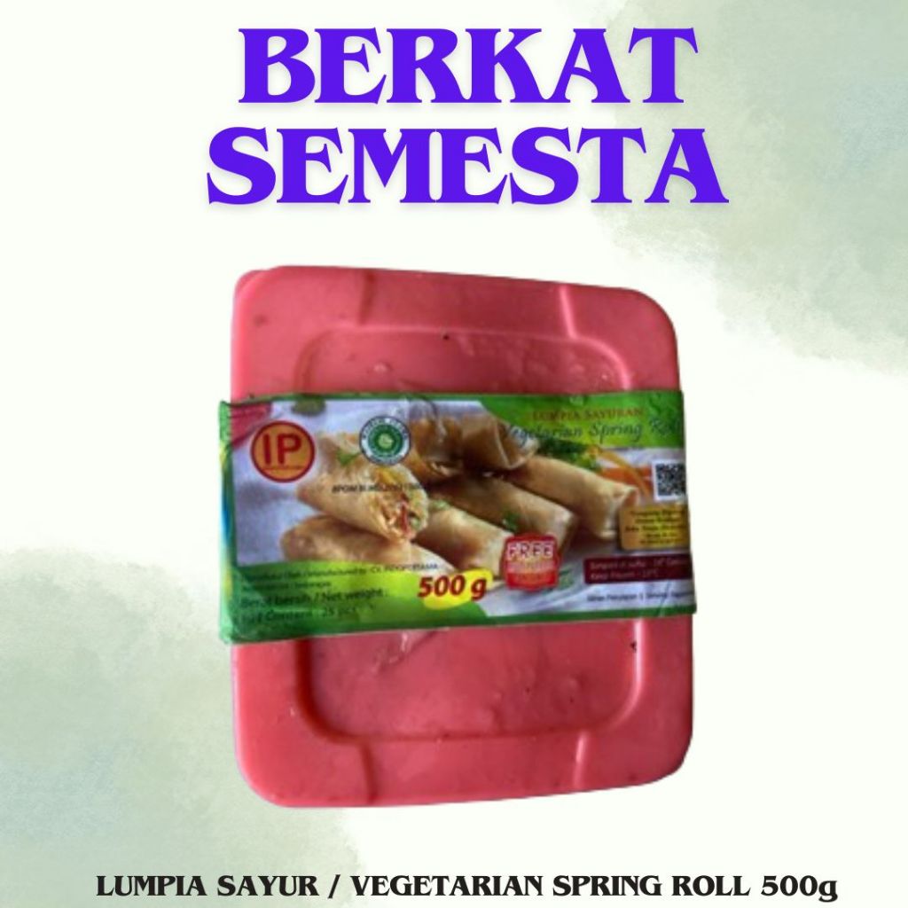 

Lumpia Sayur / Vegetarian Spring Roll 500g