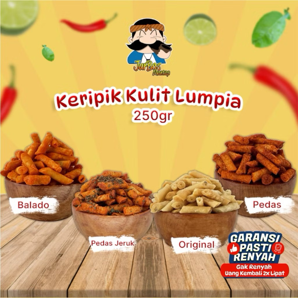 

Kulit Lumpia Goreng Renyah Gurih 250 Gram