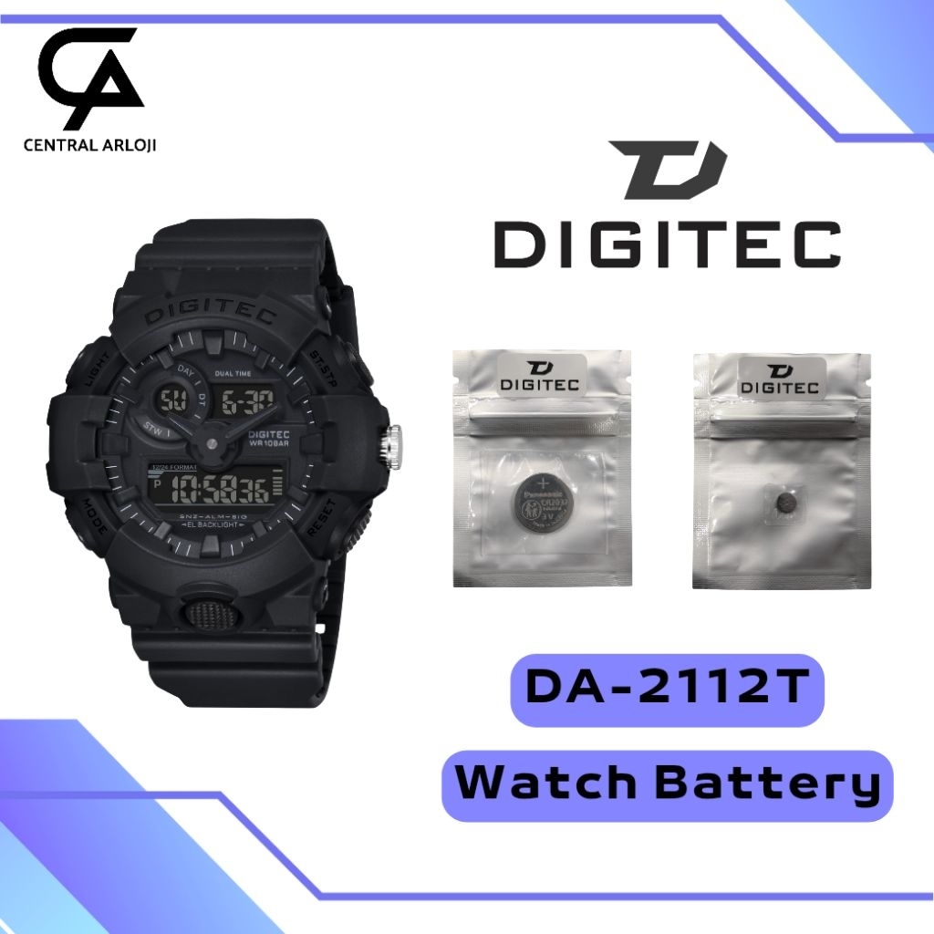Baterai Jam Tangan Original Digitec DA-2112T