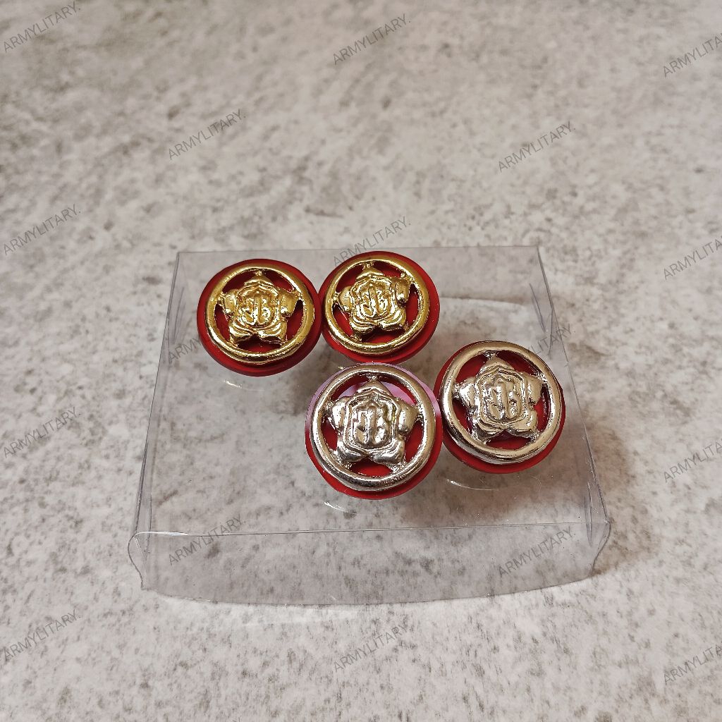 Pin kerah baju satpam akrilic