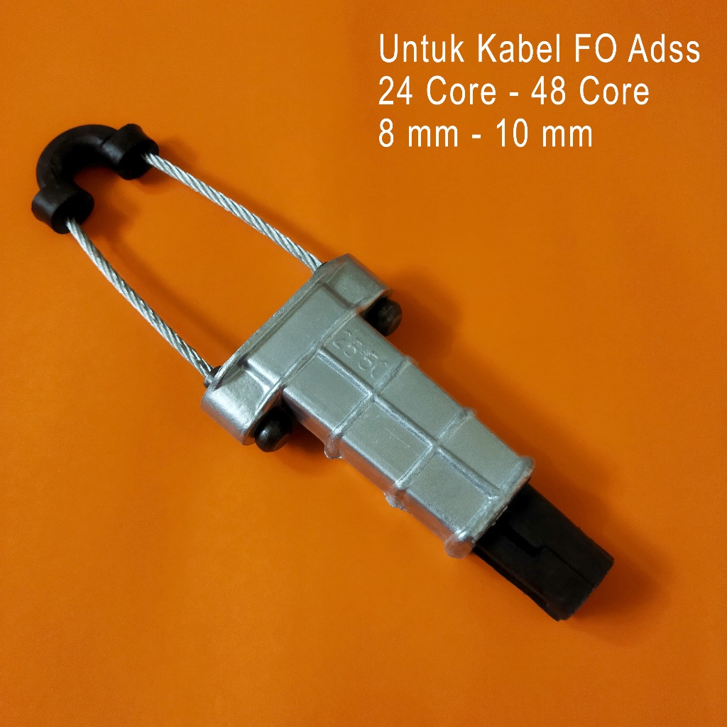 Dead End Clamp FO 24 Core Adss / Klem Buaya Fiber Optik Adss 24 Core / Dead End Clamp Fixed 25-50 FO