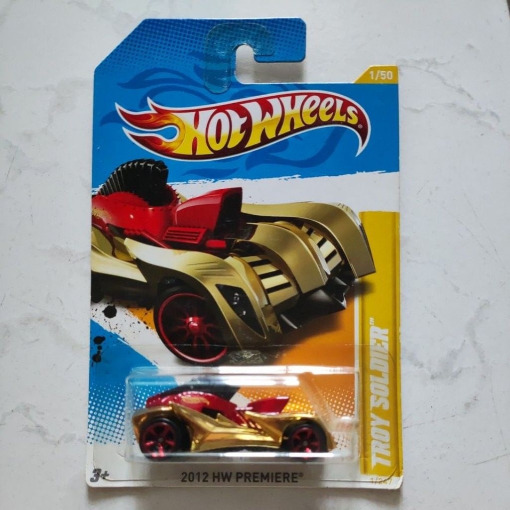 Hotwheels 2012 Hw Premiere Troy Soldier
