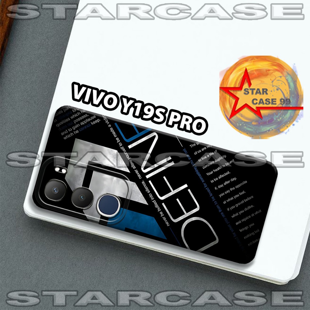 Softcase karet vivo y19s pro/S12/Motif cowok /case vivo y19s pro/casing vivo y19s pro