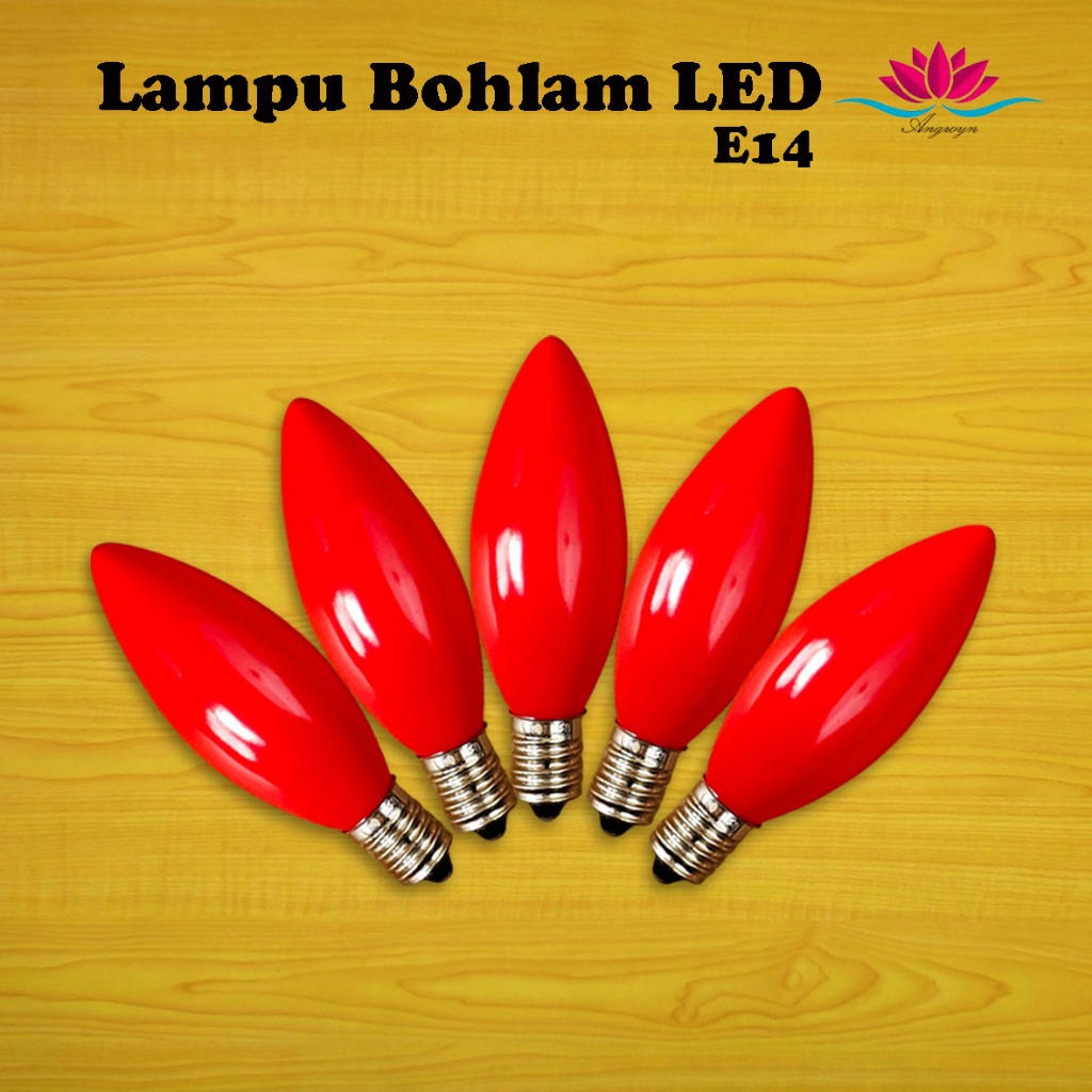 Bohlam Lampu Lilin Sembahyang E14