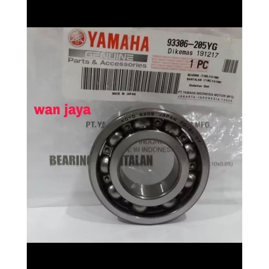 BEARING LAHAR SOKAR KUR AS KRUK AS RXK RX KING F1ZR JUPITER VEGA 93306 205YG YGP