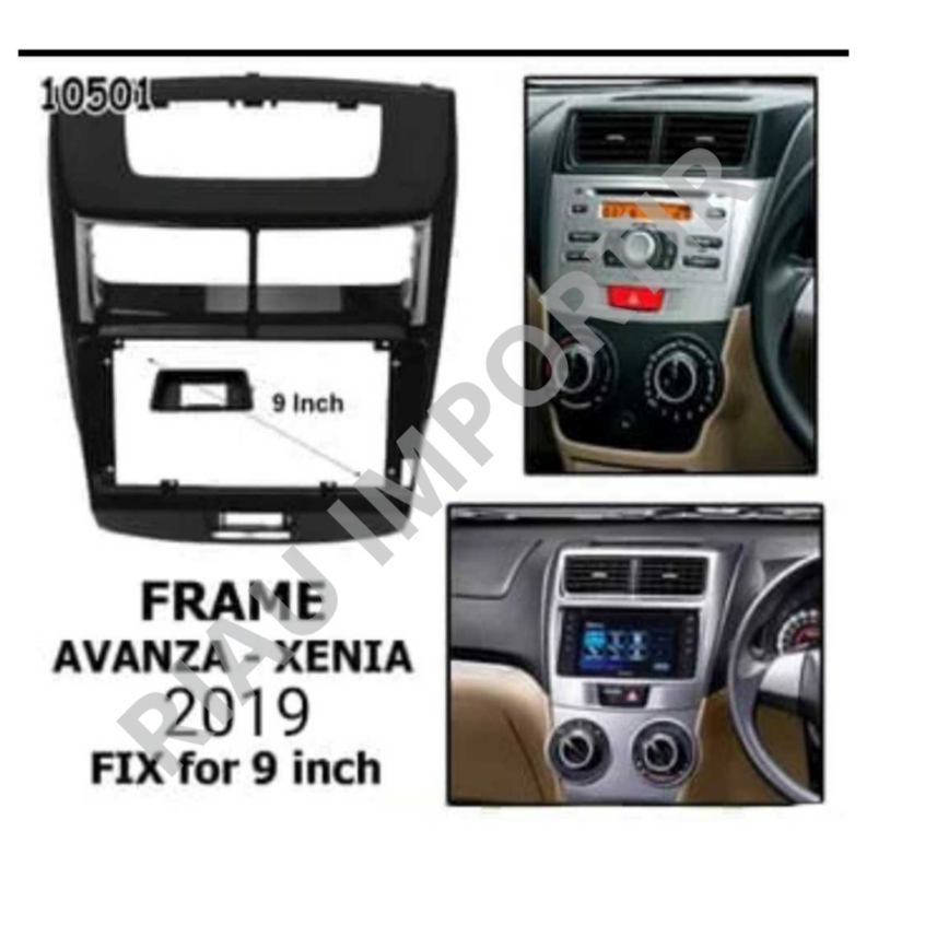 (RIAU IMP) FRAME TV HEAD UNIT AVANZA / XENIA 9INCI 2019