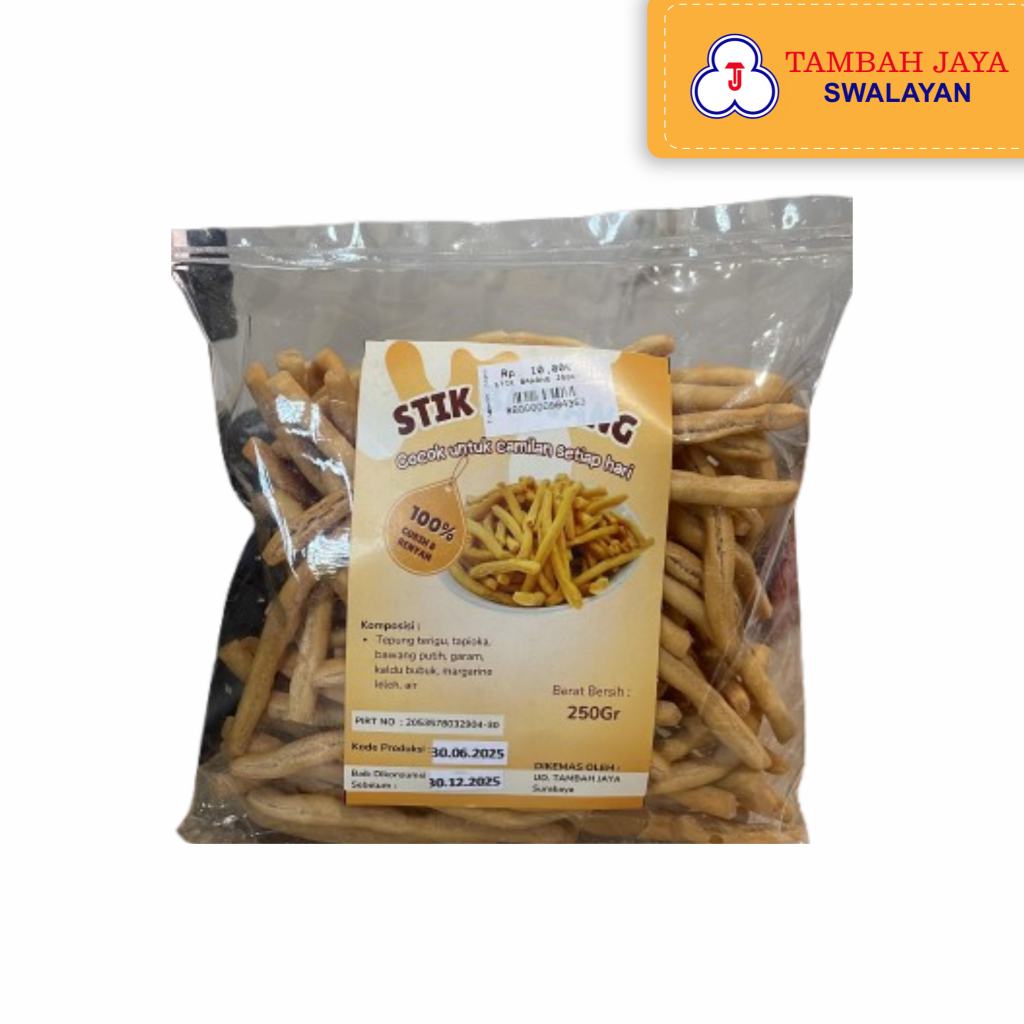 

Stik Bawang 250 gr - Makanan Ringan