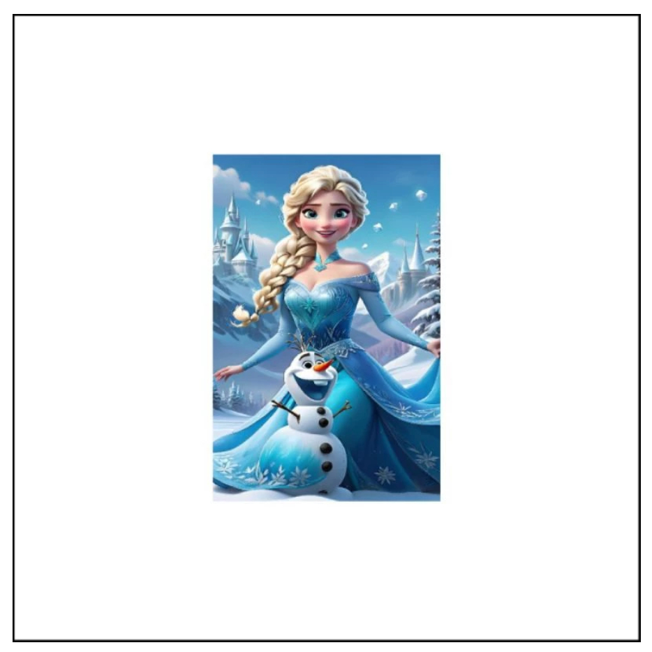 

HANG TAG FROZEN KIDS ELSA DISNEY isi 100 pcs label baju KIDS KIDZ