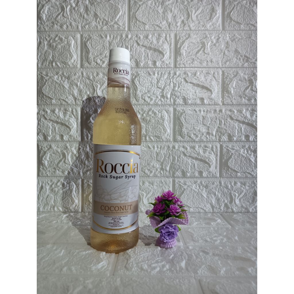 

Minuman sirup ROCCIA rock syrup sugar coconut 760ml