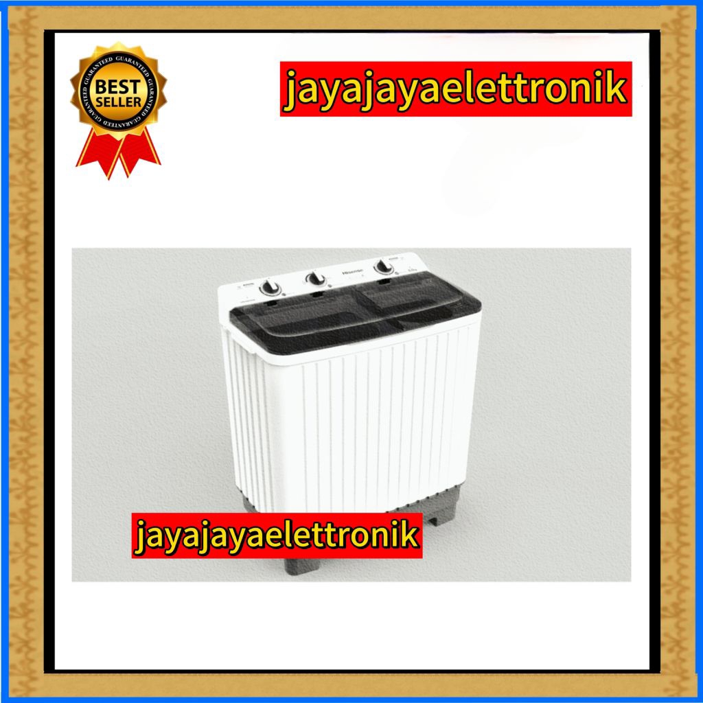 MESIN CUCI HISENSE WSHS 8013 UB / MESIN CUCI HISENSE 2 TABUNG 8KG / HISENSE WSHS 8013