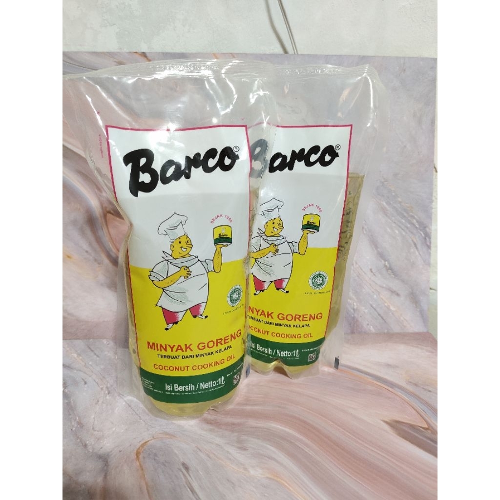 

Minyak Goreng Kelapa Barco 1 Liter / lt / ltr