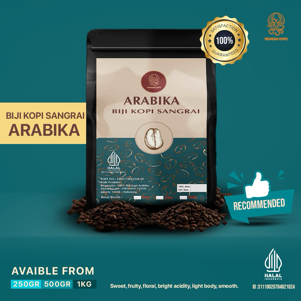 

Biji Kopi ARABIKA Vermilion Coffee