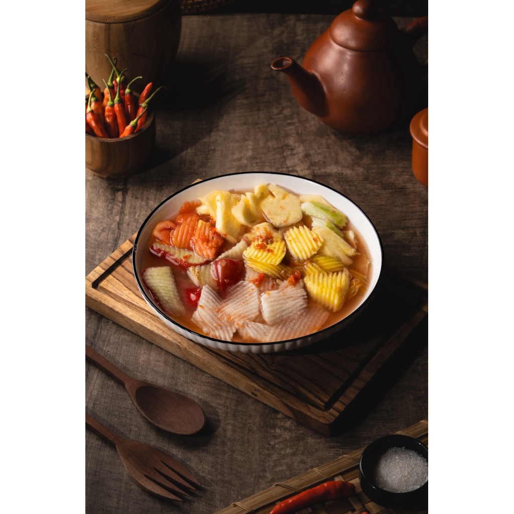 

RUJAK KUAH PINDANG ( ASIN ), RUJAK KHAS BALI ASLI