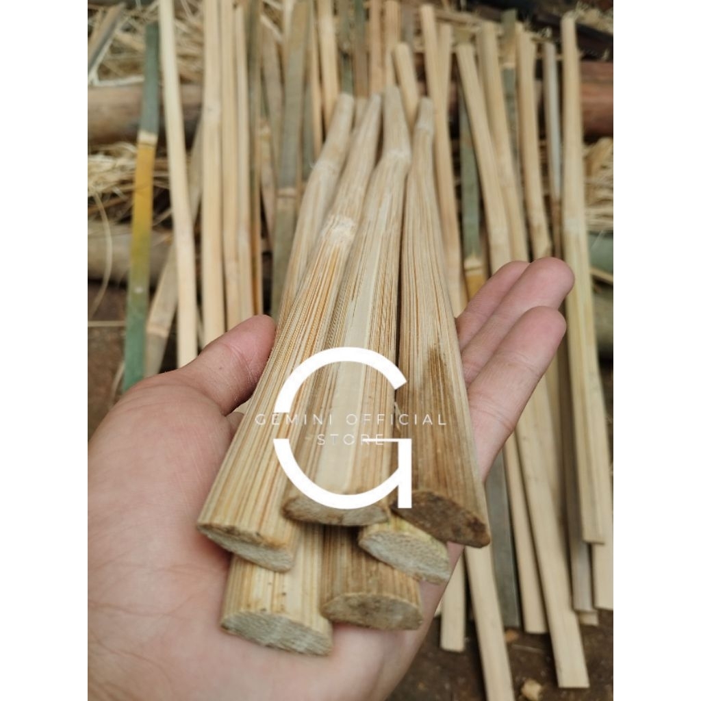 bambu bilah/ajir tanaman.ajir penyangga tanaman ajir bilah bambu bambu bilah {GOS} panjang 60-120 cm