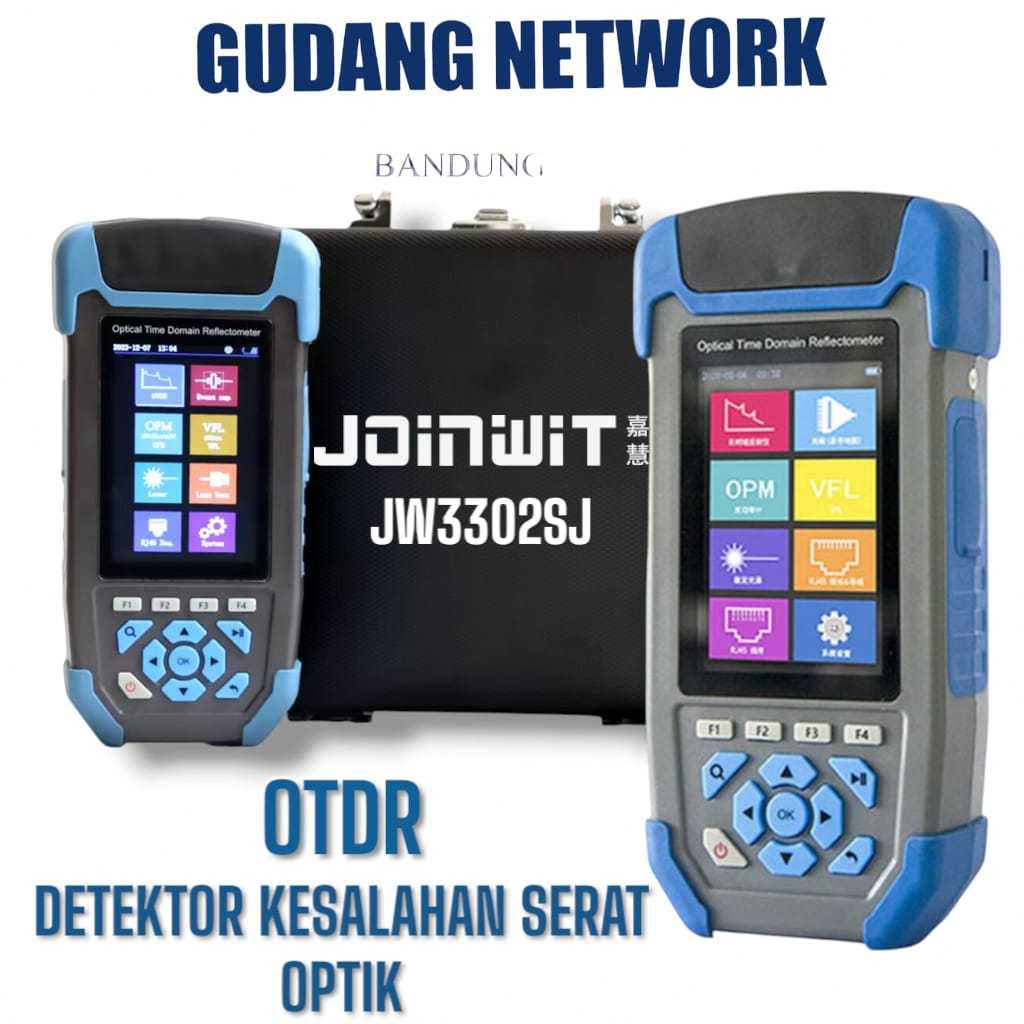 FIBER OPTIK JW3302SJ / JW3302H MINI OTDR JOINWIT - GNB