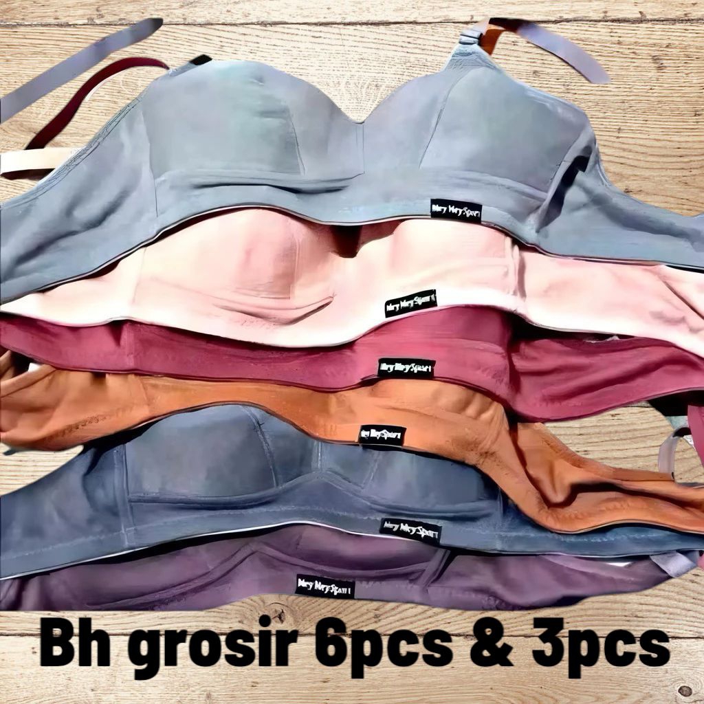 Bra Jumbo Murah Size 40, 42 Tanpa kawat tanpa busa Bra Sport Jumbo murah Ukuran 40,42 bahan katun Pe