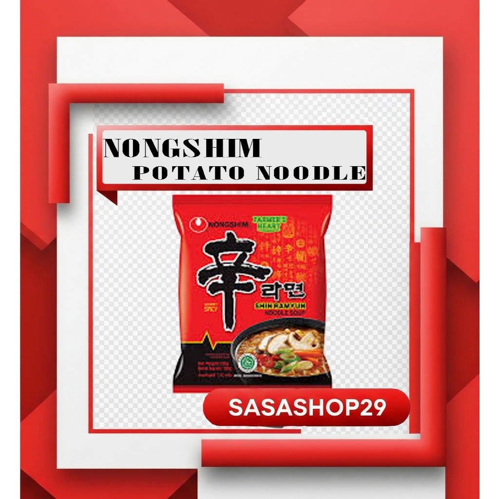 

Nongshim Shin Ramyun Gourmet Spicy 131gr MIE korea