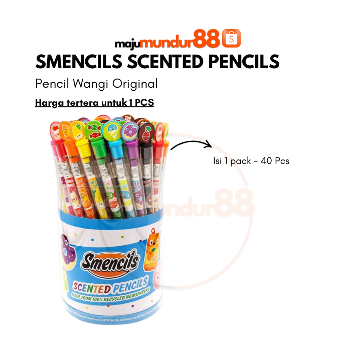 

Smencils Pensil Wangi Original Souvenir Ulang Tahun Souvenir Nikah