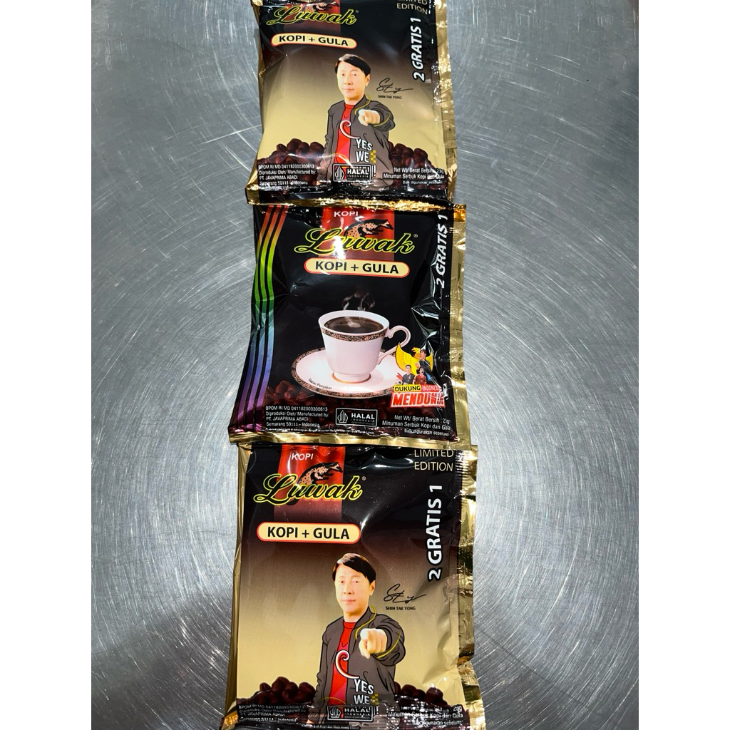 

Luwak kopi plus gula 23g x 3pcs
