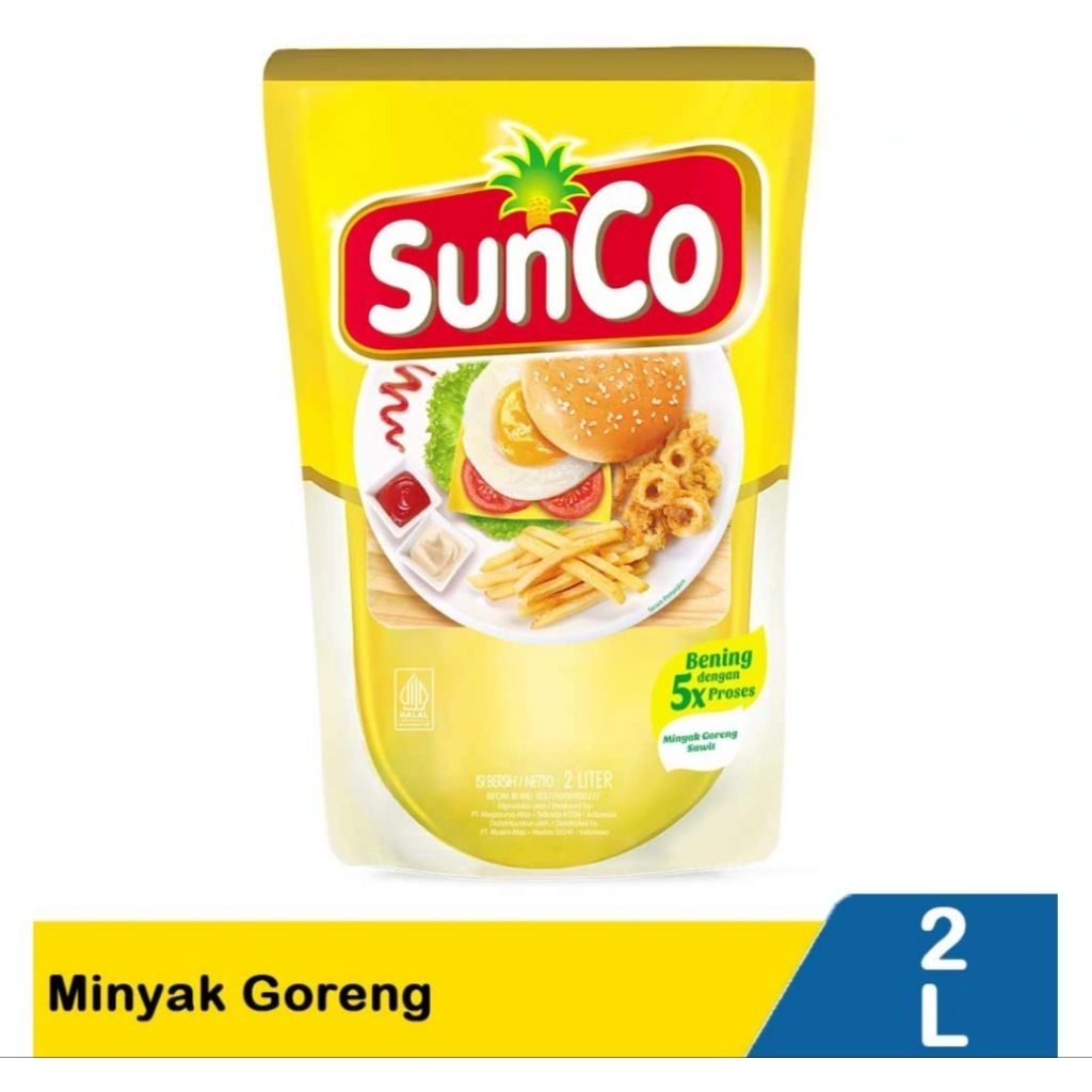 

RRB - SUNCO COOKING OIL REFILL 2 LITER - MINYAK GORENG
