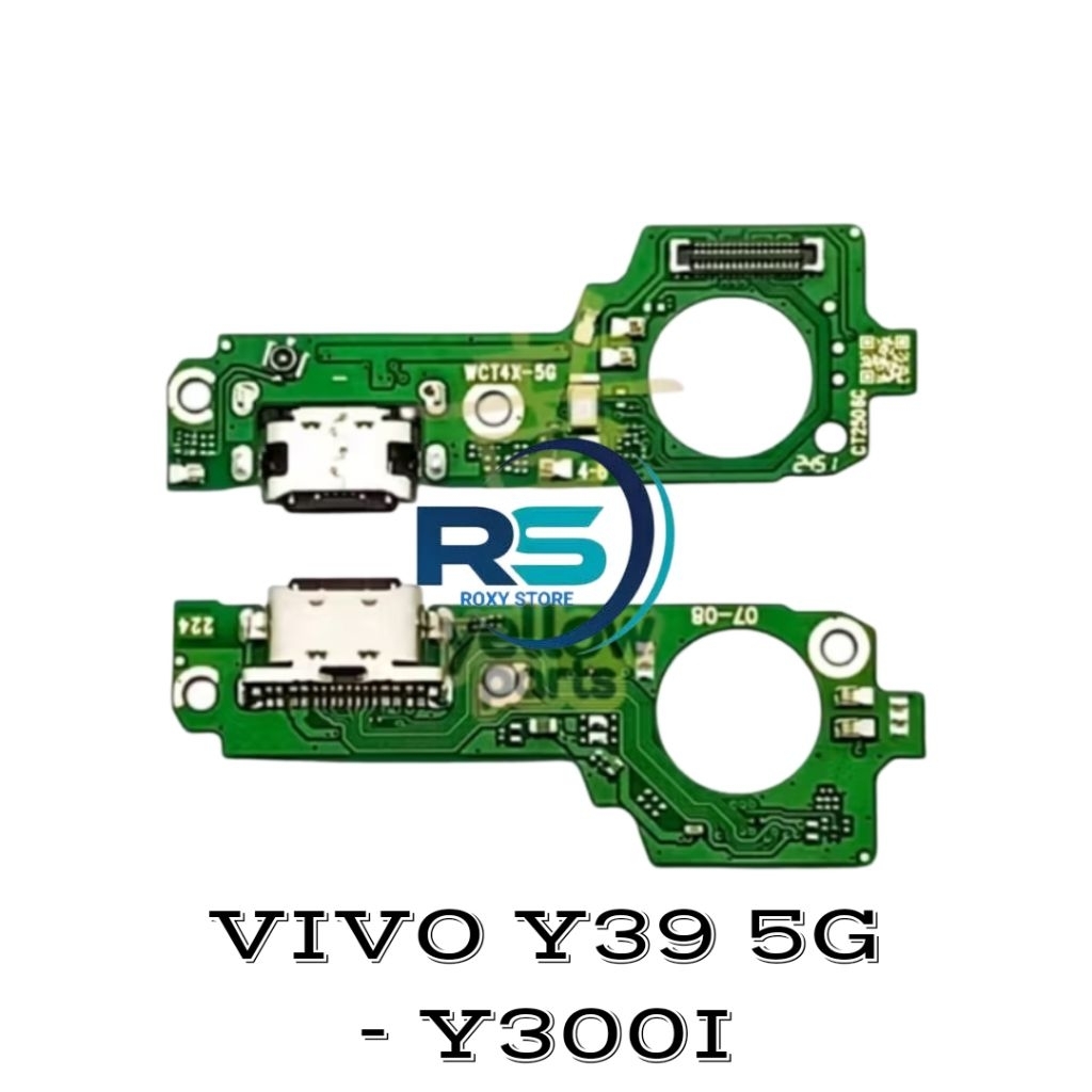 KONEKTOR CHARGER VIVO Y39 5G - Y300I 5G ORI + IC MIC